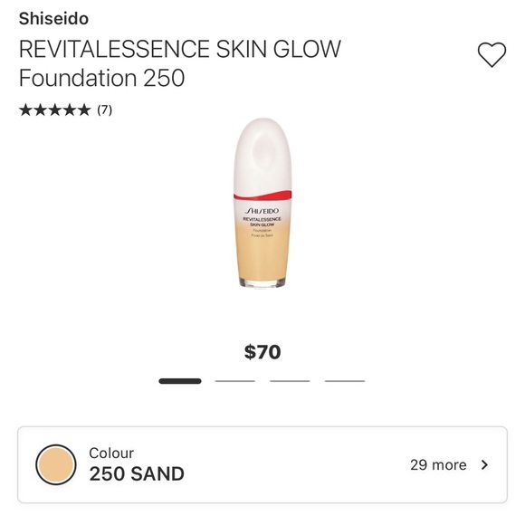 Shiseido revitalessence skin glow foundation - Picture 2 of 2